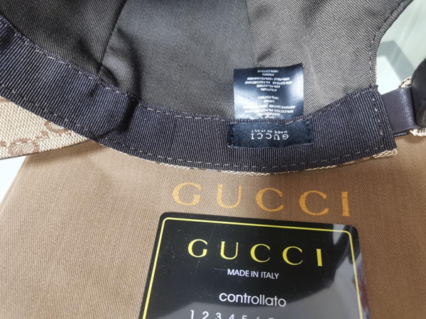 ブランド帽子素材ディテール